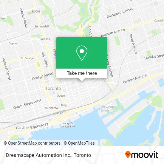 Dreamscape Automation Inc. map