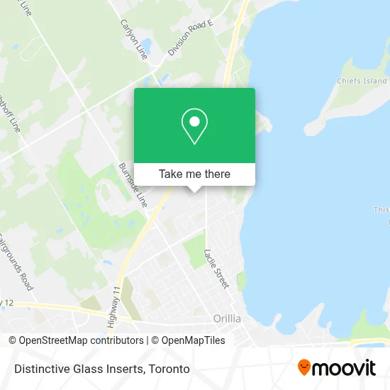 Distinctive Glass Inserts map