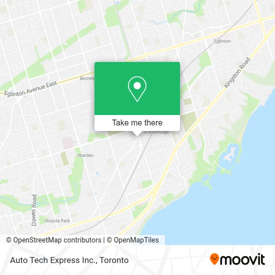 Auto Tech Express Inc. map