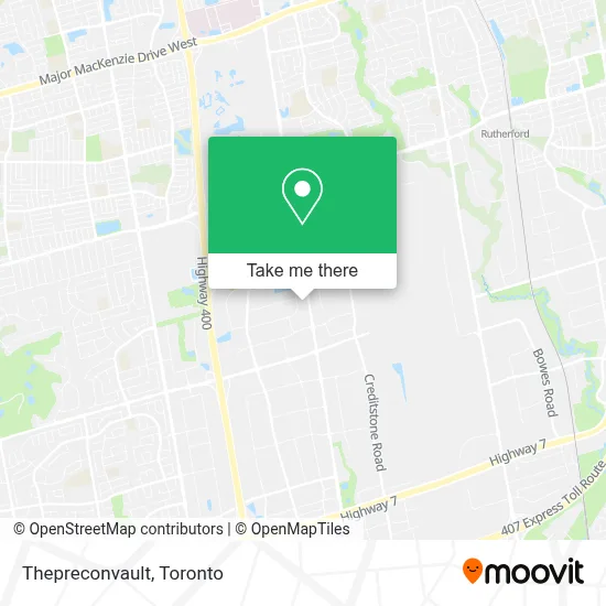 Thepreconvault map