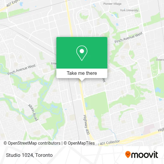 Studio 1024 map