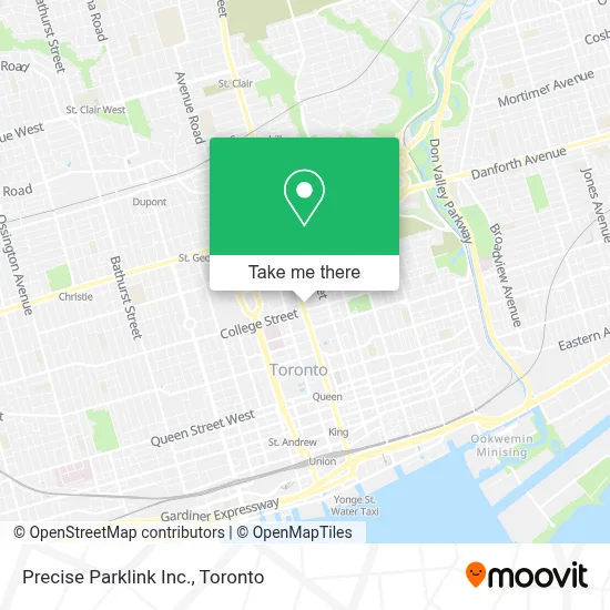 Precise Parklink Inc. map