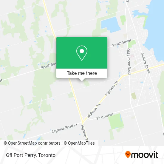 Gfl Port Perry map