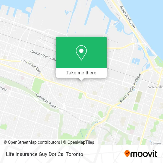Life Insurance Guy Dot Ca map