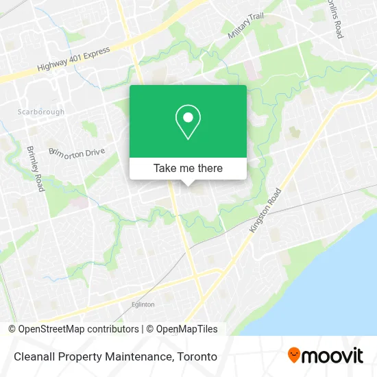Cleanall Property Maintenance map