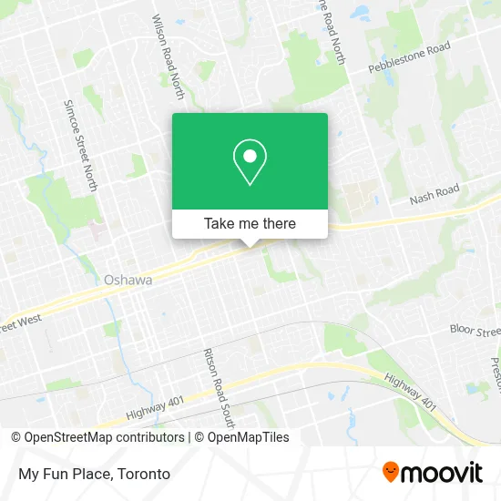 My Fun Place map