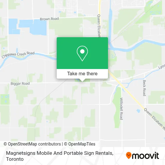 Magnetsigns Mobile And Portable Sign Rentals map