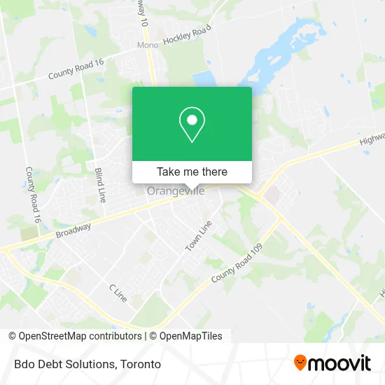 Bdo Debt Solutions map