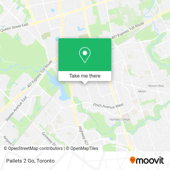 Pallets 2 Go map
