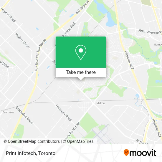 Print Infotech map
