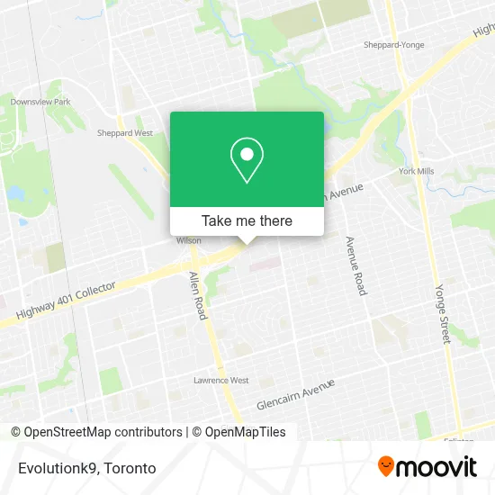 Evolutionk9 map