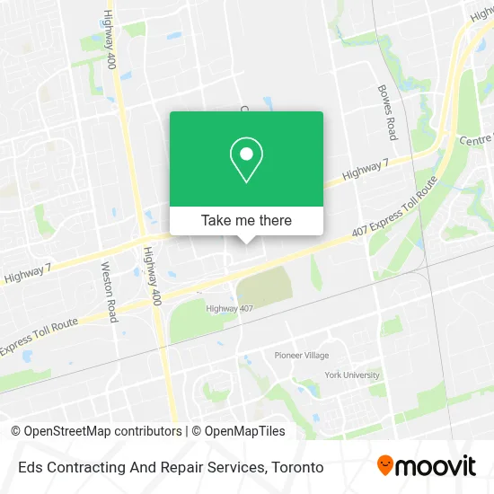 Eds Contracting And Repair Services map