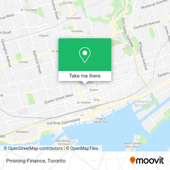 Pmining-Finance map