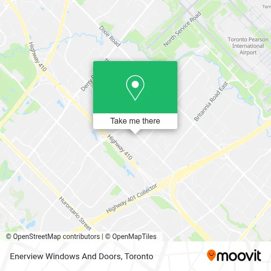 Enerview Windows And Doors map