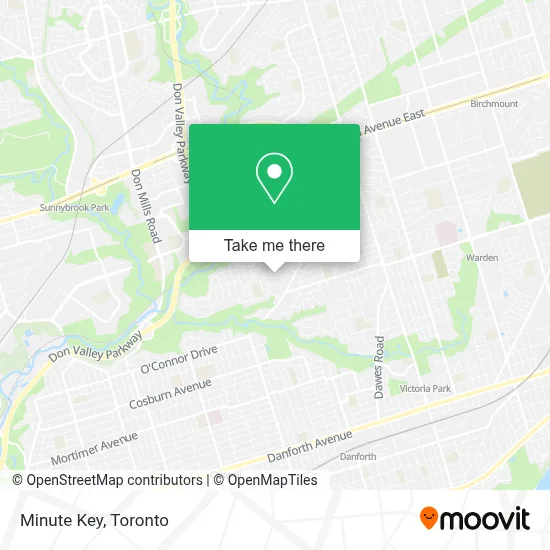 Minute Key map