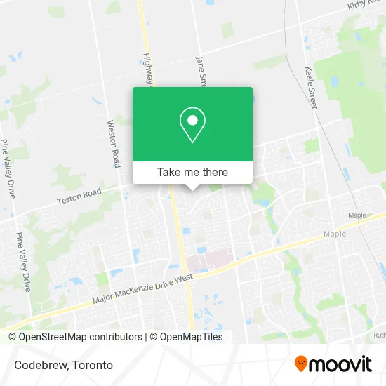 Codebrew map