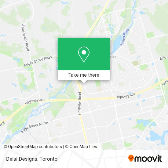 Delsi Designs map