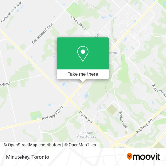 Minutekey map