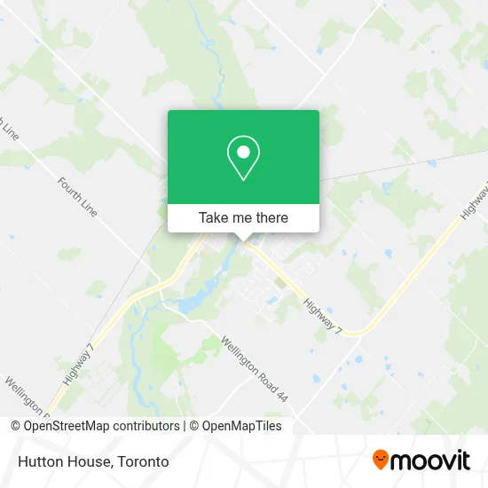 Hutton House map