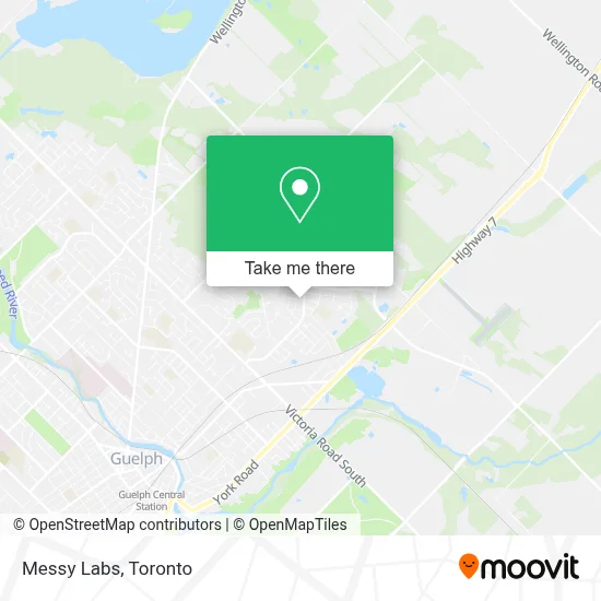 Messy Labs map