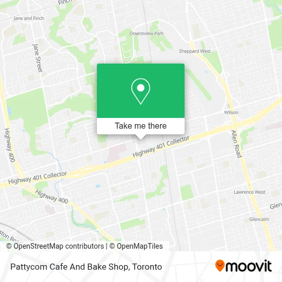 Pattycom Cafe And Bake Shop map