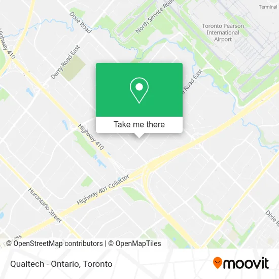 Qualtech - Ontario map