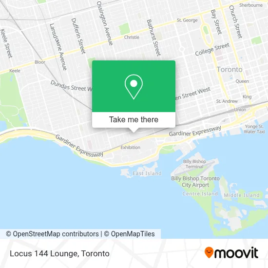 Locus 144 Lounge map
