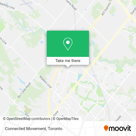 Connected Movement map