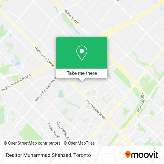 Realtor Muhammad Shahzad map