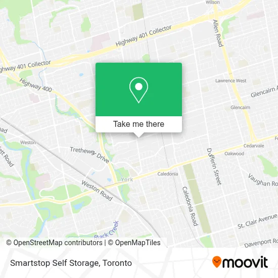 Smartstop Self Storage map