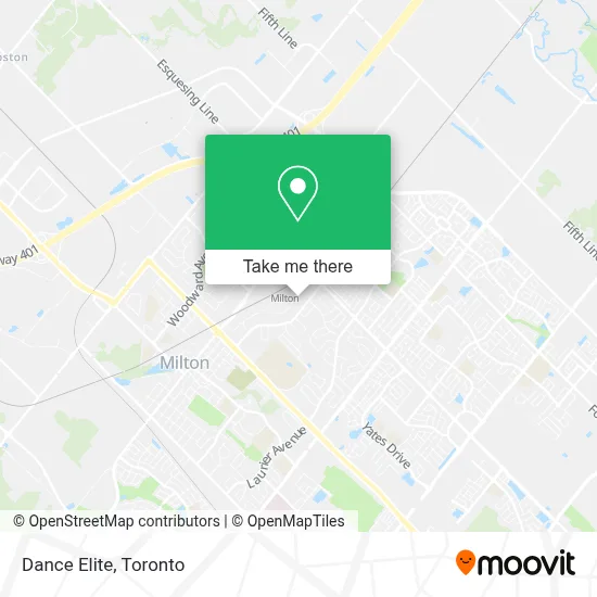 Dance Elite map