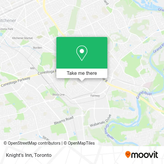 Knight's Inn map