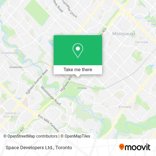 Space Developers Ltd. map