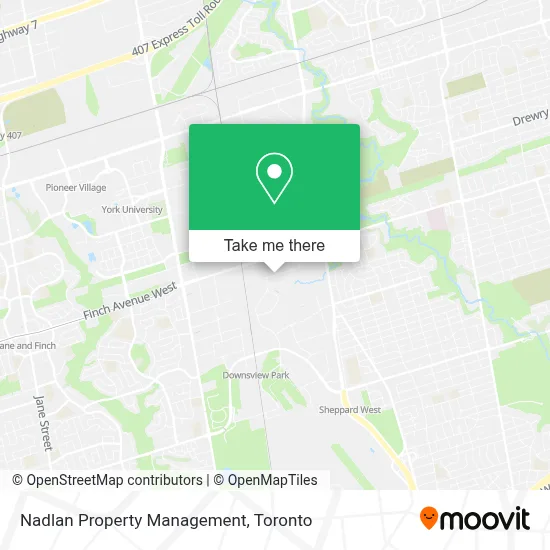 Nadlan Property Management map