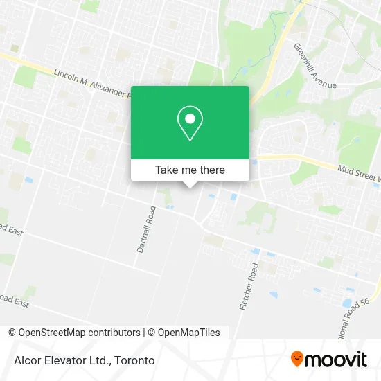 Alcor Elevator Ltd. map