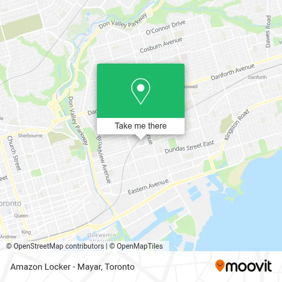 Amazon Locker - Mayar map