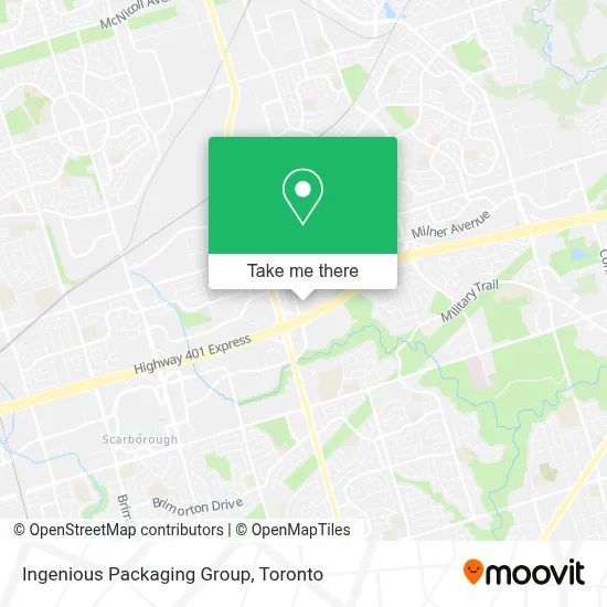 Ingenious Packaging Group map