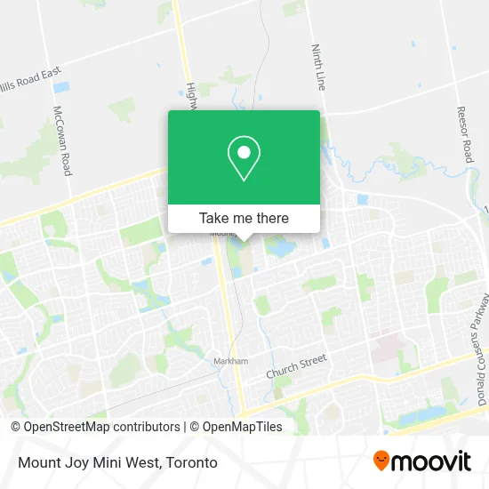 Mount Joy Mini West map