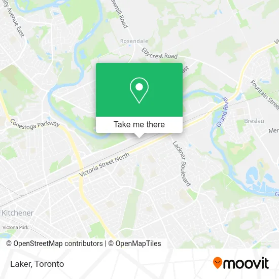 Laker map