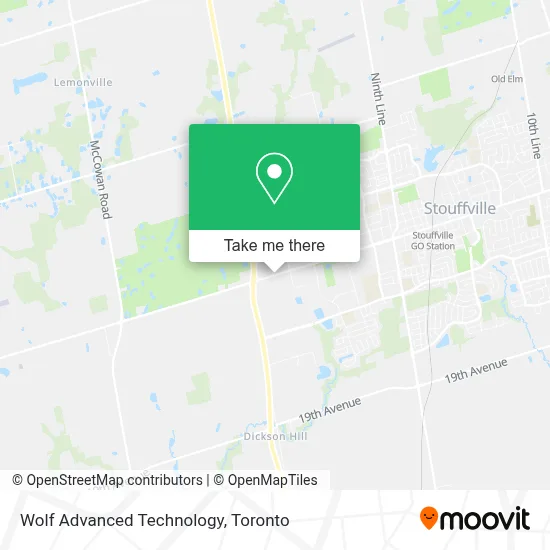 Wolf Advanced Technology map