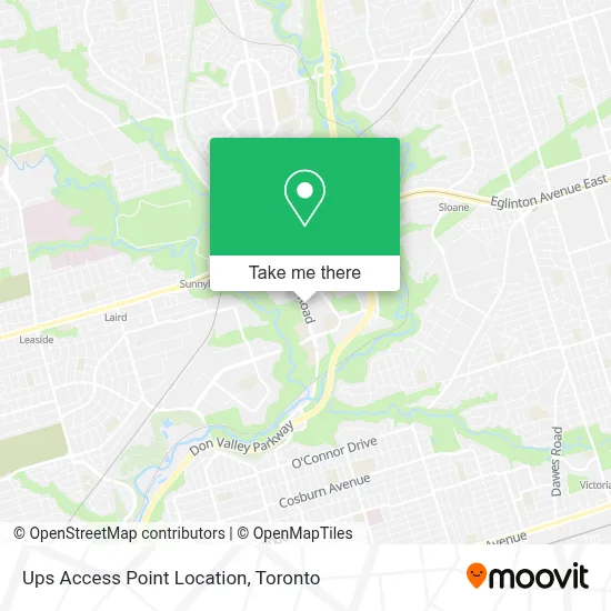 Ups Access Point Location plan