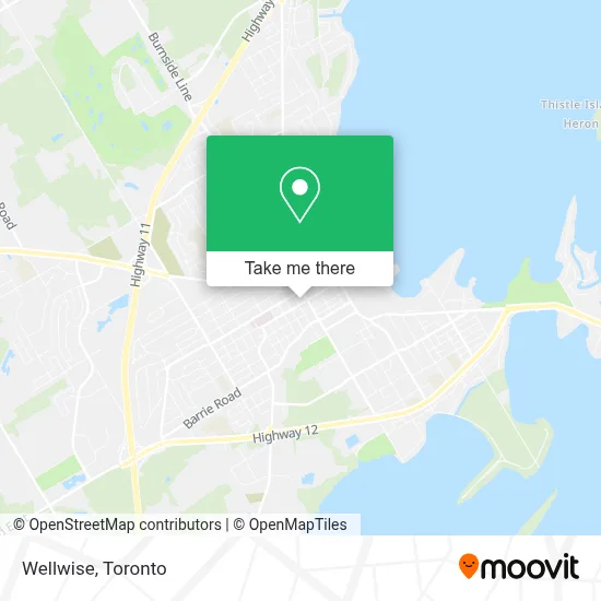 Wellwise map