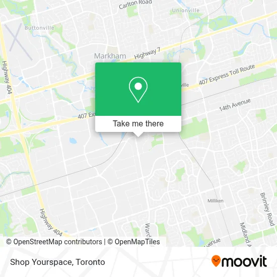Shop Yourspace map