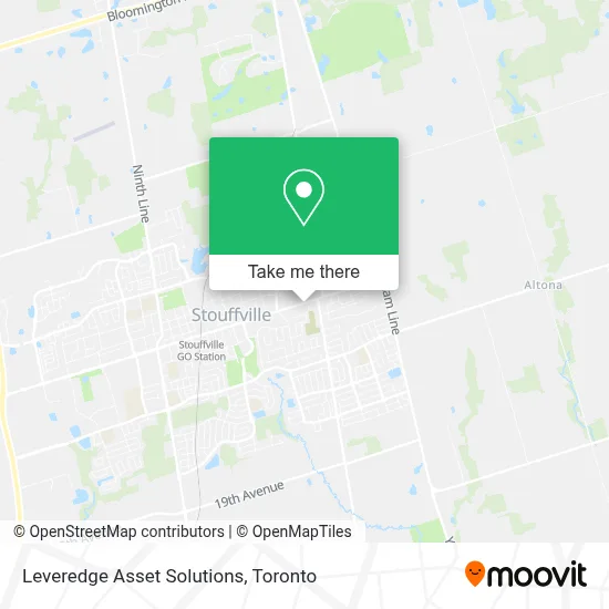 Leveredge Asset Solutions map