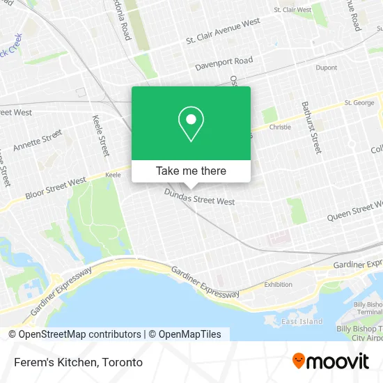 Ferem's Kitchen map