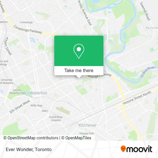 Ever Wonder map