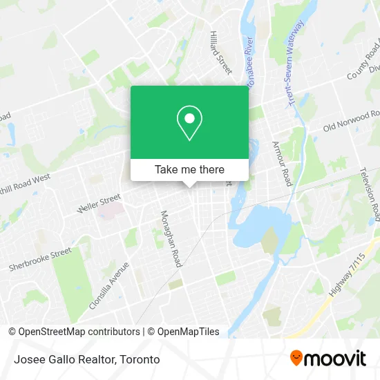 Josee Gallo Realtor map