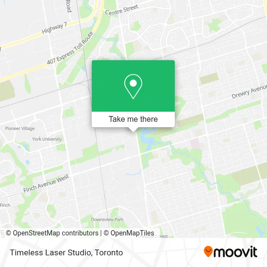 Timeless Laser Studio map