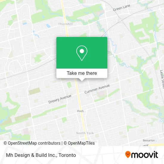 Mh Design & Build Inc. map