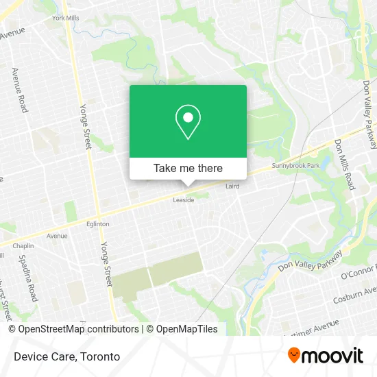 Device Care map